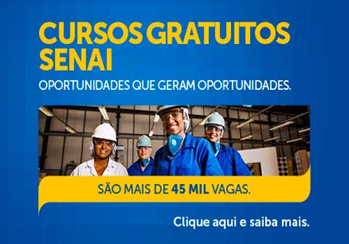 CURSOS SENAI 2018 EM MESQUITA 