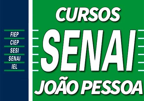 Cursos SENAI João Pessoa 2018