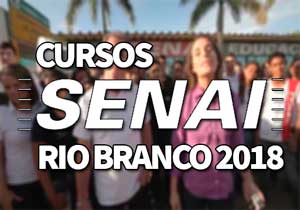 Cursos SENAI Rio Branco
