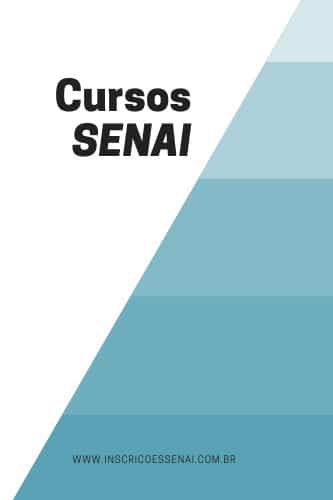 Inscrições SENAI 2022