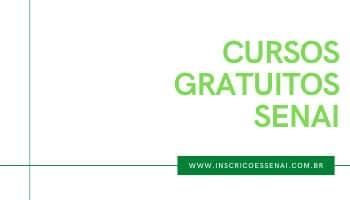 Cursos Gratuitos SENAI 2021