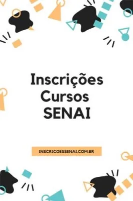 Inscrições SENAI 2023